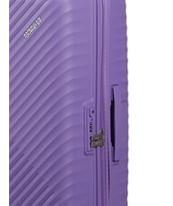 AMERICAN TOURISTER DIABLAST W&oacute;zek średni, rozkładany, z zamkiem TSA fioletowy puls - W&oacute;zki twarde - 7