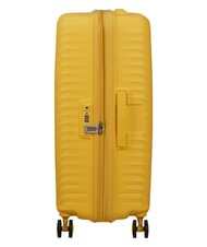 AMERICAN TOURISTER DIABLAST W&oacute;zek średni, rozkładany, z zamkiem TSA cyfrowy ż&oacute;łty - W&oacute;zki twarde - 4