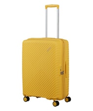 AMERICAN TOURISTER DIABLAST W&oacute;zek średni, rozkładany, z zamkiem TSA cyfrowy ż&oacute;łty - W&oacute;zki twarde - 5