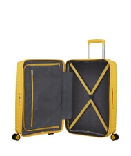 AMERICAN TOURISTER DIABLAST W&oacute;zek średni, rozkładany, z zamkiem TSA cyfrowy ż&oacute;łty - W&oacute;zki twarde - 6