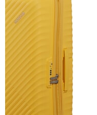 AMERICAN TOURISTER DIABLAST W&oacute;zek średni, rozkładany, z zamkiem TSA cyfrowy ż&oacute;łty - W&oacute;zki twarde - 7