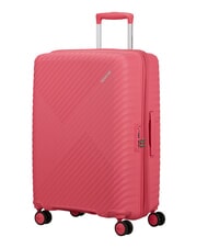 AMERICAN TOURISTER DIABLAST W&oacute;zek średni, rozkładany, z zamkiem TSA r&oacute;żowy błąd - W&oacute;zki twarde - 3