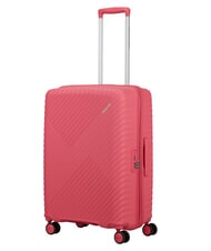 AMERICAN TOURISTER DIABLAST W&oacute;zek średni, rozkładany, z zamkiem TSA r&oacute;żowy błąd - W&oacute;zki twarde - 5