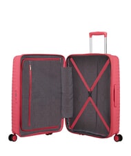 AMERICAN TOURISTER DIABLAST W&oacute;zek średni, rozkładany, z zamkiem TSA r&oacute;żowy błąd - W&oacute;zki twarde - 6