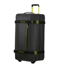 AMERICAN TOURISTER URBAN TRACK Duża torba podr&oacute;żna na k&oacute;łkach czarny/limonkowy - Mn&oacute;stwo - 3