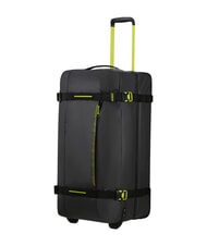 AMERICAN TOURISTER URBAN TRACK Duża torba podr&oacute;żna na k&oacute;łkach czarny/limonkowy - Mn&oacute;stwo - 5