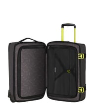 AMERICAN TOURISTER URBAN TRACK Torba podr&oacute;żna, bagaż podręczny, na k&oacute;łkach czarny/limonkowy - Mn&oacute;stwo - 6