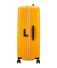 AMERICAN TOURISTER DASHPOP Duży, rozkładany w&oacute;zek złoty ż&oacute;łty - W&oacute;zki twarde - 4