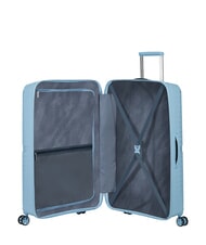 AMERICAN TOURISTER AIRCONIC Duży, lekki w&oacute;zek Neptun Niebieski - W&oacute;zki twarde - 6