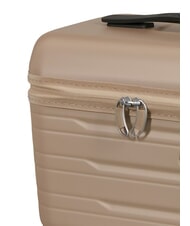 AMERICAN TOURISTER FLASHLINE Twarda kosmetyczka z paskiem na ramię kość słoniowa złota - Kosmetyczka - 7