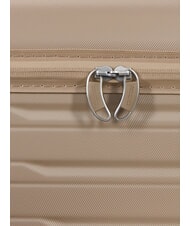 AMERICAN TOURISTER FLASHLINE Twarda kosmetyczka z paskiem na ramię kość słoniowa złota - Kosmetyczka - 8