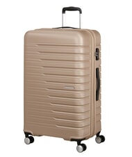 AMERICAN TOURISTER FLASHLINE Duży, rozszerzalny w&oacute;zek kość słoniowa złota - W&oacute;zki twarde - 3
