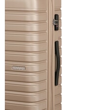 AMERICAN TOURISTER FLASHLINE Duży, rozszerzalny w&oacute;zek kość słoniowa złota - W&oacute;zki twarde - 7