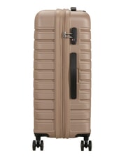AMERICAN TOURISTER FLASHLINE Średni w&oacute;zek rozszerzalny kość słoniowa złota - W&oacute;zki twarde - 4