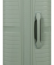AMERICAN TOURISTER AIRCONIC W&oacute;zek średnio lekki szałwia Saturna - W&oacute;zki twarde - 8