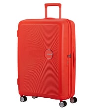 AMERICAN TOURISTER SOUNDBOX Duży, rozszerzalny w&oacute;zek neonowy pomarańczowy - W&oacute;zki twarde - 3