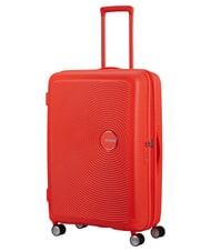 AMERICAN TOURISTER SOUNDBOX Duży, rozszerzalny w&oacute;zek neonowy pomarańczowy - W&oacute;zki twarde - 5