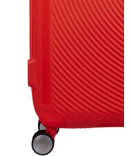 AMERICAN TOURISTER SOUNDBOX Duży, rozszerzalny w&oacute;zek neonowy pomarańczowy - W&oacute;zki twarde - 7