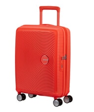 AMERICAN TOURISTER SOUNDBOX Mały w&oacute;zek rozszerzalny neonowy pomarańczowy - Bagaż podręczny - 3