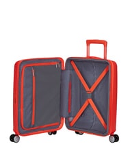 AMERICAN TOURISTER SOUNDBOX Mały w&oacute;zek rozszerzalny neonowy pomarańczowy - Bagaż podręczny - 6