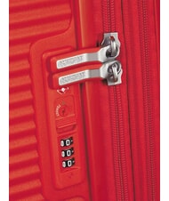 AMERICAN TOURISTER SOUNDBOX Mały w&oacute;zek rozszerzalny neonowy pomarańczowy - Bagaż podręczny - 7