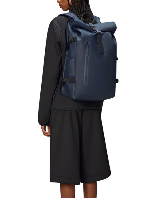 ROLLTOP RUCKSACK Plecak marynarka wojenna - Plecaki szkolne i rekreacyjne