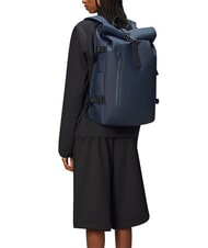 RAINS ROLLTOP RUCKSACK Plecak marynarka wojenna - Plecaki szkolne i rekreacyjne - 3