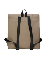 RAINS MSN BAG MINI Wodoodporny plecak miejski beżowy - Plecaki szkolne i rekreacyjne - 3
