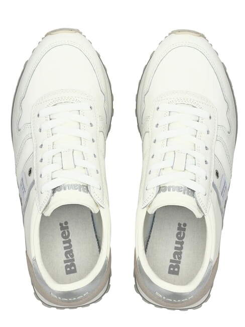 MILLEN Adidasy biały/srebrny - Buty damskie