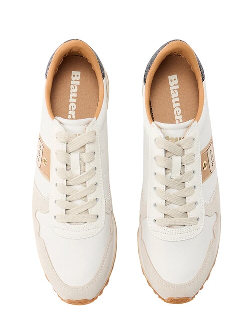 MILLEN Adidasy kremowy/czarny - Buty damskie
