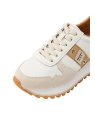 BLAUER MILLEN Adidasy kremowy/czarny - Buty damskie - 6