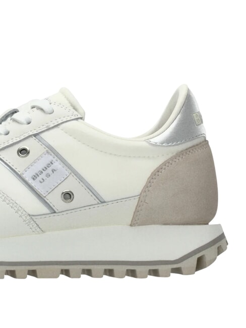 MILLEN Adidasy biały/srebrny - Buty damskie