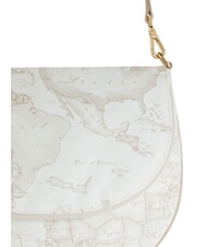 ALVIERO MARTINI PRIMA CLASSE GEO CLASSIC Torba na ramię z klapką biały - Torby damskie - 4