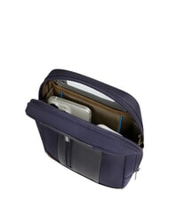 PIQUADRO BRIEF 2 Torba na ramię niebieski/sk&oacute;ra - Torby na ramię męskie - 5