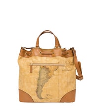 ALVIERO MARTINI PRIMA CLASSE GEO CLASSIC Torba wiaderkowa NATURALNY - Torby damskie - 3