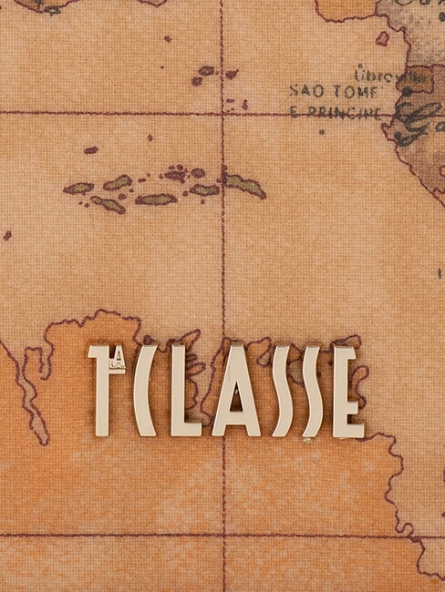 GEO CLASSIC Torba na ramię z paskiem na ramię NATURALNY - Torby damskie