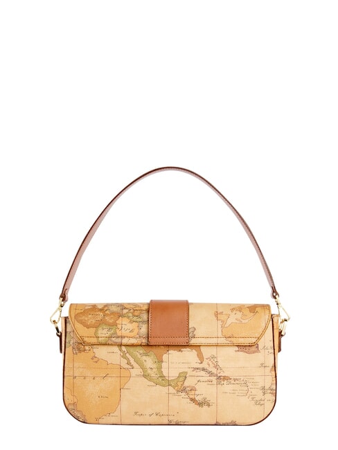 GEO CLASSIC Torba na ramię z klapką NATURALNY - Torby damskie