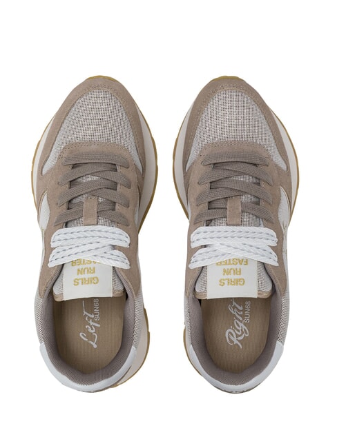 ALLY GLITTER TEXTILE Adidasy kamień - Buty damskie