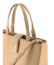 ARMANI EXCHANGE AMY Torebka, torba na zakupy z paskiem na ramię kandyzowany imbir - Torby damskie - 6