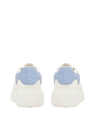 ARMANI EXCHANGE SUPER MINI-TUMBLED Adidasy ecru+lodowaty - Buty damskie - 4