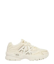 ARMANI EXCHANGE SPEED Adidasy złamana biel + blade złoto - Buty uniseks - 5