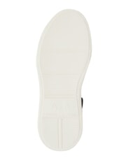 ARMANI EXCHANGE SUPER MINI-TUMBLED Adidasy ecru+lodowaty - Buty damskie - 3