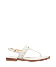 MICHAEL KORS MANDY Sandały niskie furgonetka/krem - Buty damskie - 4