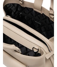 ARMANI EXCHANGE NICOLE Torebka z kieszenią i paskiem na ramię piasek - Torby damskie - 4