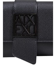 ARMANI EXCHANGE SUSY SOFT Torba na ramię z paskiem na ramię czarny - Torby damskie - 6