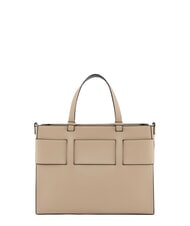 ARMANI EXCHANGE A|X BUCKLE Torebka z paskiem na ramię piasek - Torby damskie - 4