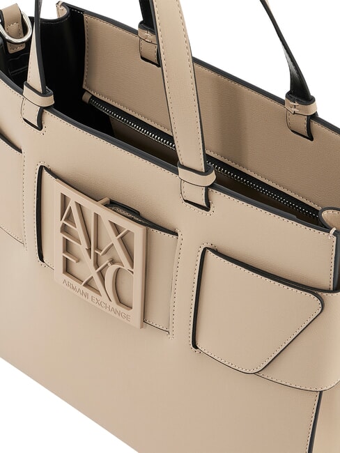 A|X BUCKLE Torebka z paskiem na ramię piasek - Torby damskie