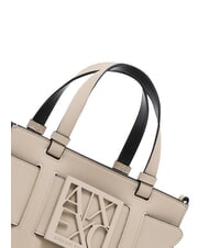ARMANI EXCHANGE SUSIE Mała torebka z paskiem na ramię piasek - Torby damskie - 6