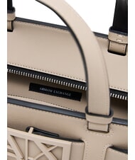 ARMANI EXCHANGE SUSIE Mała torebka z paskiem na ramię piasek - Torby damskie - 8