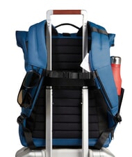 PIQUADRO CORNER SPECIALE GOMMATO Plecak z rolowaną g&oacute;rą na laptopa 15,6" samolot - Plecaki na laptopa do pracy - 2
